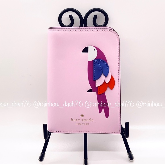 Katespade Flock Party Passport Holder - Picture 1 of 6